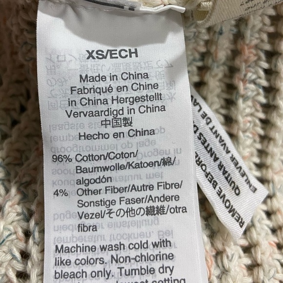 Madewell Rainbow Marled Seville Pullover Sweater - Picture 12 of 13